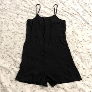 Black forever 21 romper shorts
